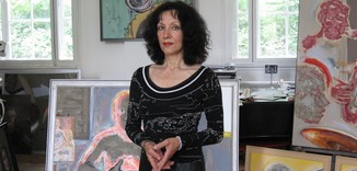 Ulla Walter in der Kulturgießerei Schöneiche